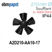 Axiaalventilator A2D210-AA10-17 van EBM-PAPST 