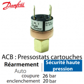 Pressostat Cartouche ACB-2UB509W - 061F7509 Danfoss 