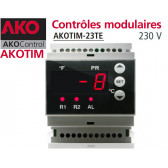Contrôles modulaires AKOTIM-23TE/1 avec 2 sondes NTC