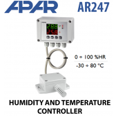 Contrôleur de température et d'humidité AR247
