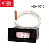 Thermomètre rectangulaire à capillaire ARTHERMO ROF 88