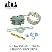 Thermostat universel "Atea" W2 - Refrigérateur 1 porte à bouton poussoir - 1200 mm