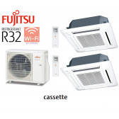 Fujitsu Bi-Split CASSETTES 600 X 600 AOY50M2-KB + 2 AUY25MI-KV 