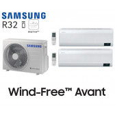 Samsung Wind-Free Avant Bi-Split AJ050TXJ2KG + 1 AR07TXEAAWK + 1 AR12TXEAAWK
