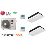 LG Bi-Split Cassette 1 voie MU3R21.U21 + 2 X MT11R.NU1