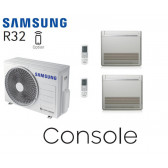 Samsung Console au sol Bi-Split AJ068TXJ3KG + 1 AJ026TNJDKG + 1 AJ052TNJDKG