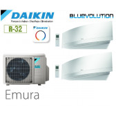 Daikin Emura Bisplit 2MXM68N + 2 FTXJ35MW - R32