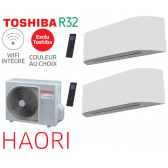 Toshiba HAORI Bi-Split RAS-2M10G3AVG-E + 2 RAS-M07N4KVRG-E