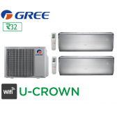 GREE Bi-split FM 24 + 1 FM U-CROWN 9 + 1 FM U-CROWN 18