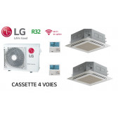 LG Bi-Split Cassette 4 voies MU3R21.U21 + 1 X CT09F.NR0 + 1 X  CT12F.NR0