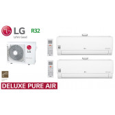 LG Bi-Split Deluxe Pure Air MU4R25.U22 + 2x AP12RT.NSJ