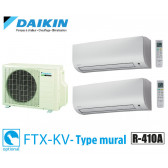 Daikin Bisplit inverter reversible 2MXS50H + 1 FTX20KV + 1 FTX25KV - R-410A