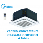 Ventilo-convecteur Cassette 600x600 4 Tubes MKD-V500FA de Midea