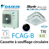Daikin Cassette 8 voies «Round Flow» Active FCAG100B triphasé
