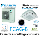 Daikin Cassette 8 voies «Round Flow» Advance FCAG100B triphasé
