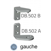 Supports pour porte gauche compatible avec charnière à pivot à axe étoile