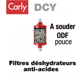 Filtre deshydrateur Carly DCY 082S - Raccordement 1/4 ODF