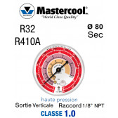 Manomètre de remplacement Mastercool HP - R32, R410A