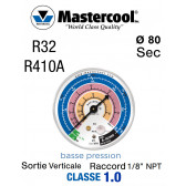 Vervangende manometer Mastercool BP - R32, R410A