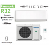 Panasonic Etherea nanoe™ X Blanc pur mat KIT-Z35-XKE R32