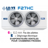 Evaporateur Compact F27HC55E6 de LU-VE - 4150 W