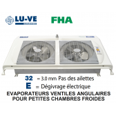 Evaporateur angulaire FHA 60 E32 de LU-VE - 3350 W
