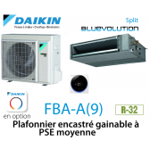 Daikin Plafonnier encastré gainable à PSE moyenne FBA60A9