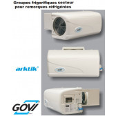 Groupes frigorifiques secteur pour remorques réfrigérées ARKTIK de GOVI