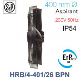 Ventilateur axial de roteur externe HRB/4-401/26 BPN de S&P