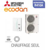 Ecodan CHAUFFAGE SEUL SPLIT HYDROBOX R410A EHSC-VM2D + PUHZ-SW120VHA