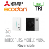 Ecodan réversible HYDROSPLIT MURAL R32 ERPX-VM2D + PUZ-WM85YAA