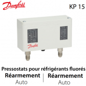 Pressostat double automatique - 060-124166 - Danfoss 