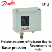 Pressostat simple automatique BP - 060-112066 - Danfoss 