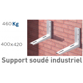 Supports muraux soudés 400 x 420 - 460kg