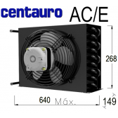Luchtgekoelde condensor AC/E 223/2.97 - OEM 810 - van Centauro