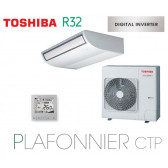 Toshiba Plafonnier CTP Digital Inverter RAV-RM1401CTP-E monophasé