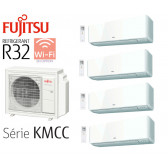 Fujitsu Quadri-Split Muraux AOY80M4-KB + 4 ASY20MI-KMCC
