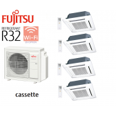 Fujitsu Quadri-Split CASSETTES 600 X 600 AOY80M4-KB + 4 AUY20MI-KV