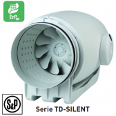 Ventilateur de conduit ultra-silencieux TD-SILENT - TD 350/125 SILENT de S&P