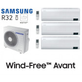Samsung Wind-Free Avant Tri-Split AJ068TXJ3KG + 2 AR07TXEAAWK + 1 AR12TXEAAWK