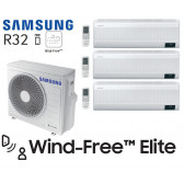 Samsung Wind-Free Elite Tri-Split AJ068TXJ3KG + 2 AR07CXCAAWKNEU + 1 AR12CXCAAWKNEU