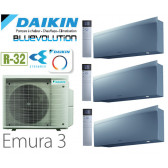 Daikin Emura 3 Trisplit 3MXM68A + 2 FTXJ20AS + 1 FTXJ35AS - R32