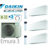 Daikin Emura 3 Trisplit 3MXM52A + 2 FTXJ20AW + 1 FTXJ35AW  - R32