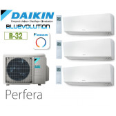 Daikin Perfera Triplit 5MXM90A + 2 CTXM15R+ 1 FTXM50R- R32