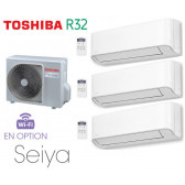 Toshiba Seiya Tri-Split RAS-3M18U2AVG-E + 3 RAS-B07E2KVG-E
