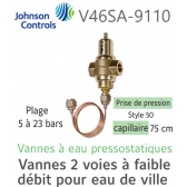 Vanne à eau pressostatique V46SA-9110 Johnson Controls  