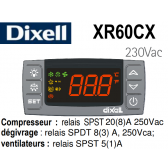 Régulateur digital XR60CX-5N0C1 de Dixell