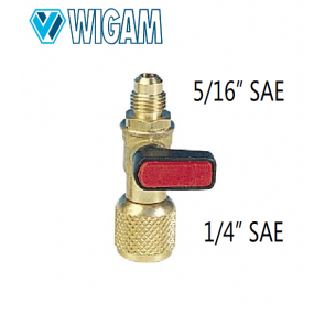 Robinet avec connexions de 1/4&rdquo; SAE F X 5/16" SAE M