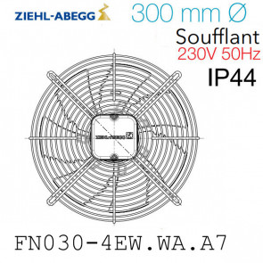 Ventilateur hélicoïde FN030-4EW.WA.A7 de Ziehl-Abegg