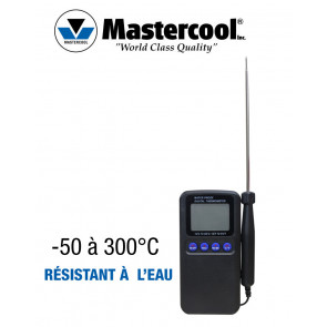 Thermomètre portable numérique, résistant à l'eau de Mastercool